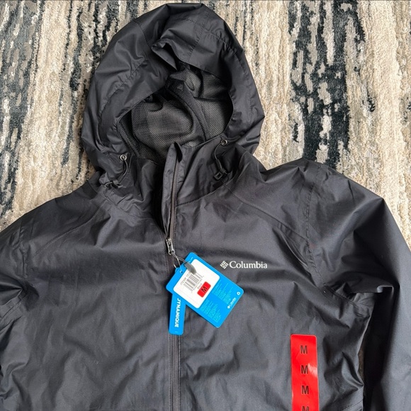 Columbia Ladies' Waterproof Lowland Ultra Jacket Omni Tech Medium NWT - Picture 8 of 8